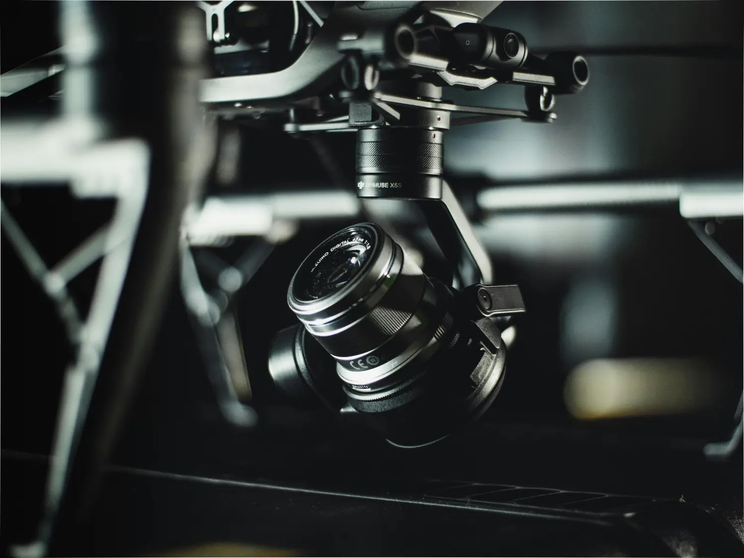 Drohnenblick, 360-Kamera-Aufnahme